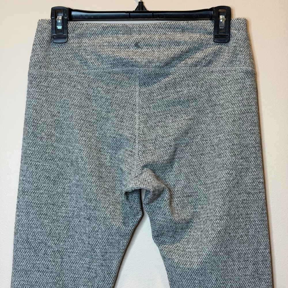 Kyodan Outdoor Gray Chevron High Waist Leggings Running Athletic Womens Sz Large - Picture 5 of 9